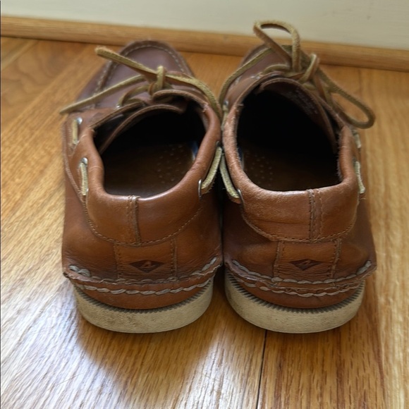 Sperry Brown Leather Original Classic Boat Shoes Men 10M Style 0532002 - Picture 5 of 7